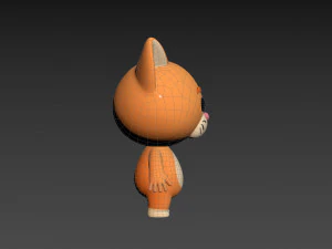 Character163 Cat 3D Model