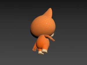 Character163 Cat 3D Model