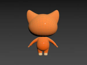 Character163 Cat 3D Model