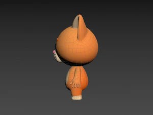 Character163 Cat 3D Model