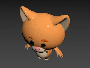 Character163 Cat 3D Model