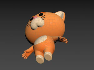 Character163 Cat 3D Model