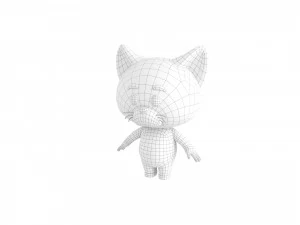 Character163 Cat 3D Model