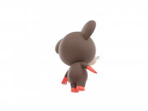 Character164 Rat Modelo 3D