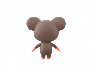 Character164 Rat 3D Model