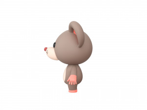 Character164 Rat Modelo 3D