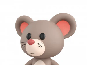 Character164 Rat 3D Model
