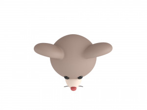 Character164 Rat Modelo 3D