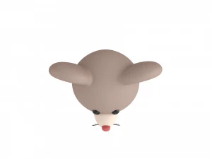 Character164 Rat 3D Model