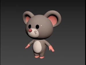 Character164 Rat 3D Model