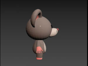 Character164 Rat 3D Model