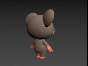 Character164 Rat 3D Model