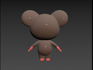 Character164 Rat Modelo 3D