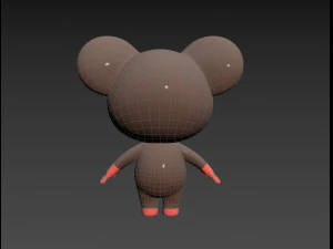 Character164 Rat 3D Model