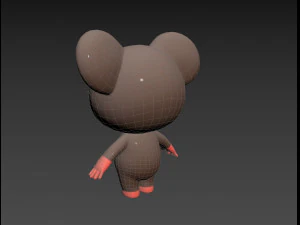 Character164 Rat 3D Model
