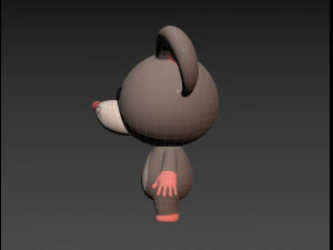 Character164 Rat 3D Model