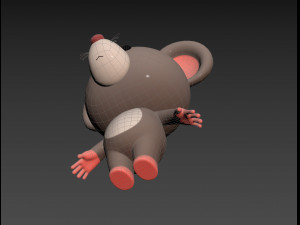 Character164 Rat Modelo 3D