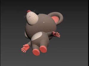 Character164 Rat 3D Model