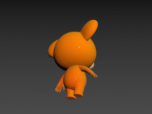 Character165 Monster 3D Model