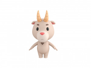 Character166 Goat 3D Модель