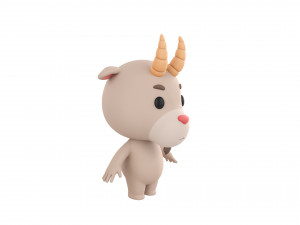 Character166 Goat 3D Модель