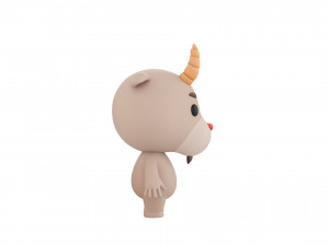 Character166 Goat 3D Модель