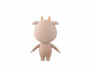 Character166 Goat 3D Модель