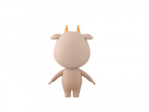 Character166 Goat 3D Model