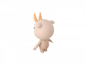 Character166 Goat 3D Model