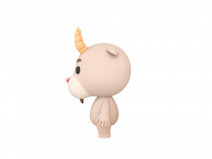 Character166 Goat 3D Модель