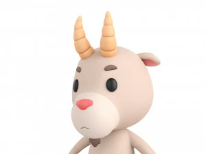 Character166 Goat 3D Model