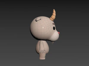 Character166 Goat 3D Model