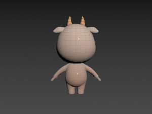 Character166 Goat 3D Модель