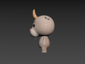 Character166 Goat 3D Модель