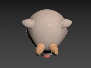 Character166 Goat 3D Model