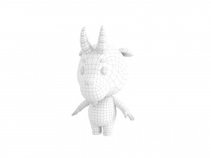 Character166 Goat 3D Модель