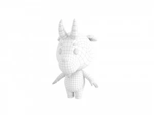 Character166 Goat 3D Model