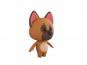 Character167 Dog Modèle 3D