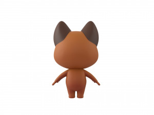 Character167 Dog Modèle 3D