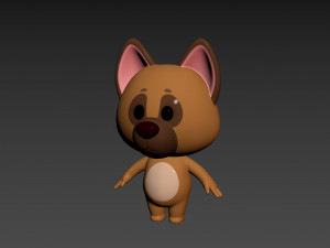 Character167 Dog Modèle 3D