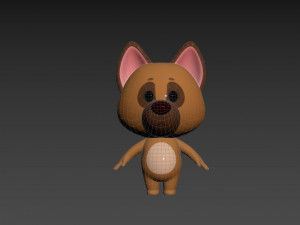 Character167 Dog Modèle 3D