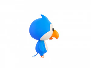 Character168 Bird 3D Model