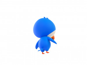 Character168 Bird Model 3D