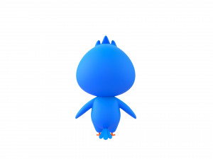 Character168 Bird Model 3D