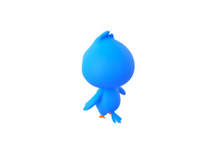 Character168 Bird Model 3D