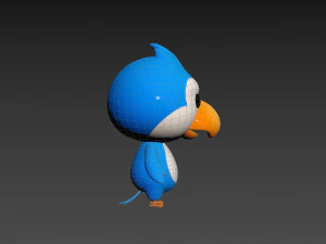 Character168 Bird 3D Model