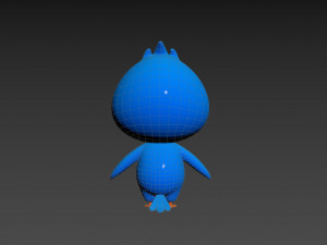 Character168 Bird Model 3D