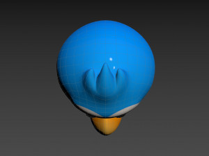 Character168 Bird Model 3D