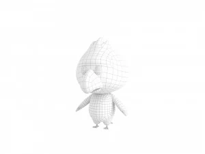 Character168 Bird 3D Model