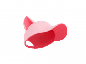Prop032 Cat Cap 3D Model